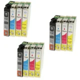 3x Compatible Ink Cartridges T1285 (C13T12854010) (multi pack) for Epson Stylus SX425 W