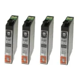 4x Compatible Ink Cartridge T1281 (C13T12814010) (Black) for Epson Stylus SX425 W