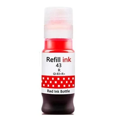 Compatible Ink Cartridge GI-43 R for Canon (4716C001) (Red)