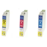 Compatible Ink Cartridges 27 XL (C13T271540) (3-pack) for Epson WorkForce WF-7710DWF