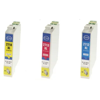 Compatible Ink Cartridges 27 XL for Epson (C13T271540) (3-pack)