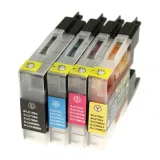 Compatible Ink Cartridges LC-1240 CMYK (LC1240VALBP) (multi pack) for Brother MFC-J6510DW
