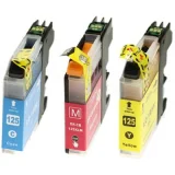 Compatible Ink Cartridges LC-125 XL CMY (LC125XLRBWBP) (3-pack) for Brother MFC-J6920DW