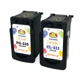 Compatible Ink Cartridges PG-510 + CL-511 for Canon (2970B010) (multi pack)