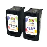 Compatible Ink Cartridges PG-510 + CL-511 for Canon (2970B010) (multi pack)